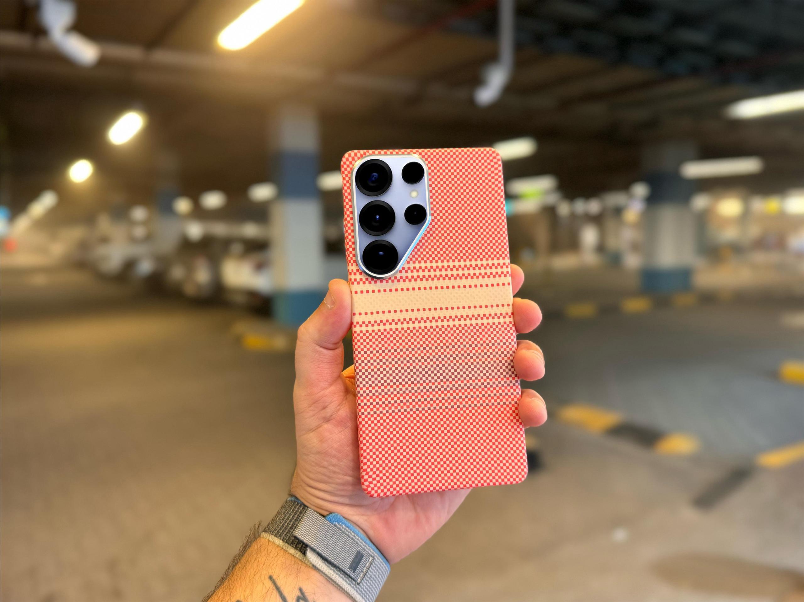 Kevlar Case for Samsung S25 Ultra | Orange Kevlar Case for Samsung S25 Ultra | Orange